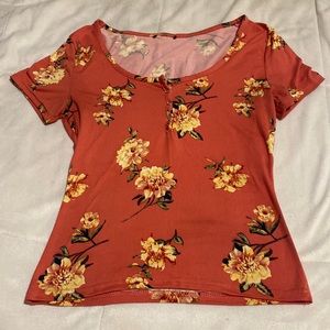 Size small floral tshirt